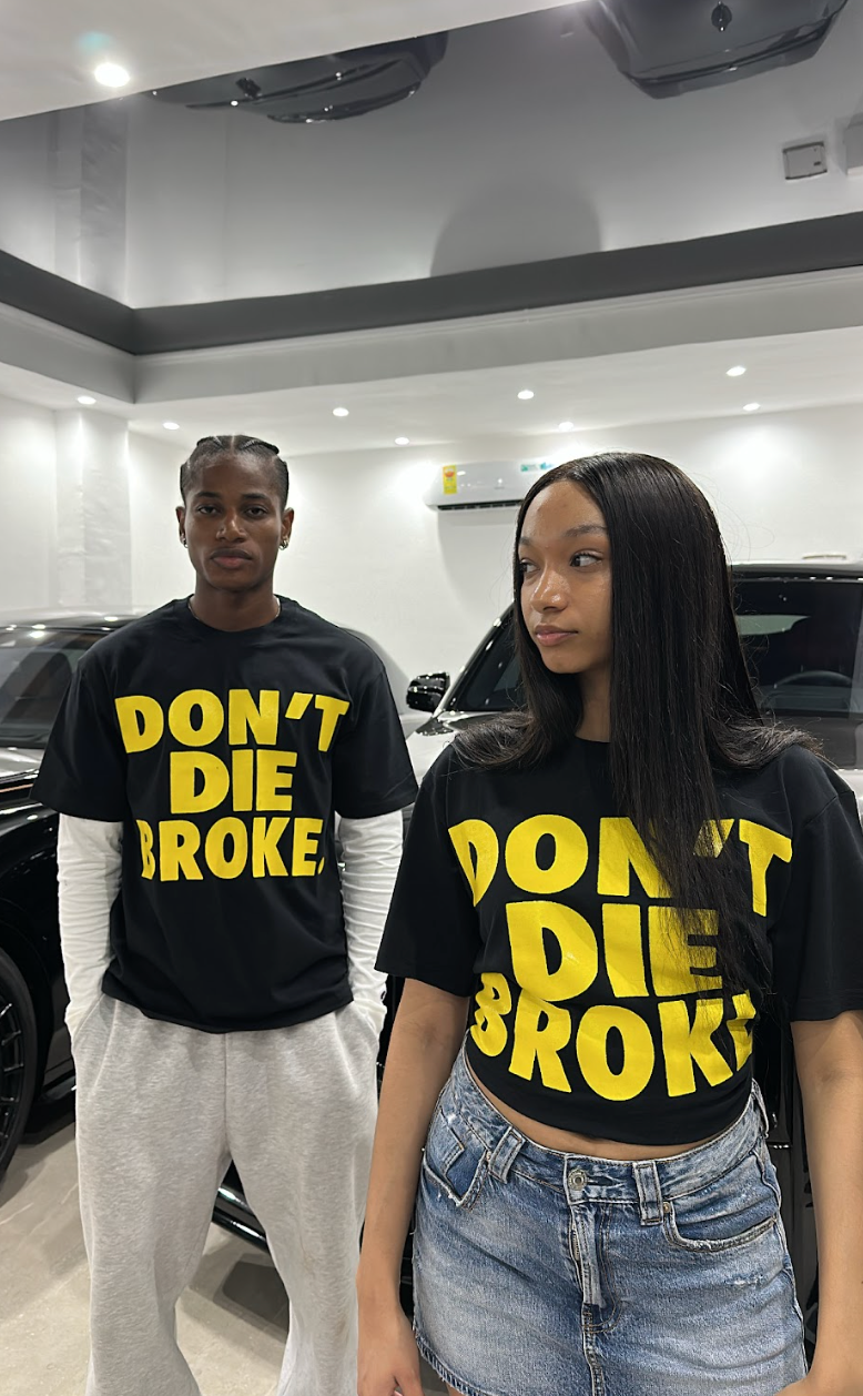 DDB TEE BLACK & YELLOW