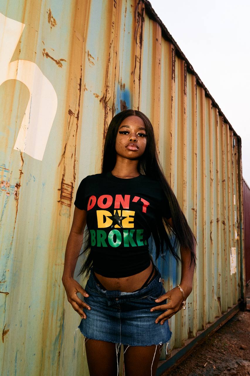 DDB Ghana Women Tee Black